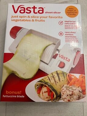 Vasta Sheet Slicer - Vegetable & Fruit Slicer